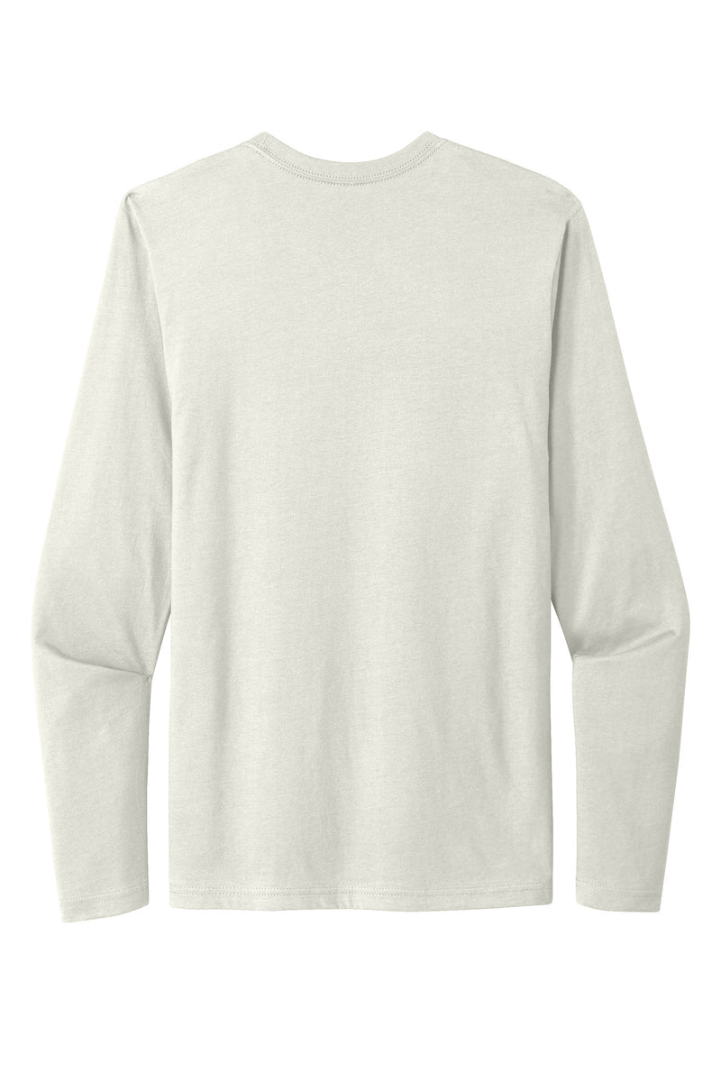 Next Level Apparel Cotton Long Sleeve Tee - Natural