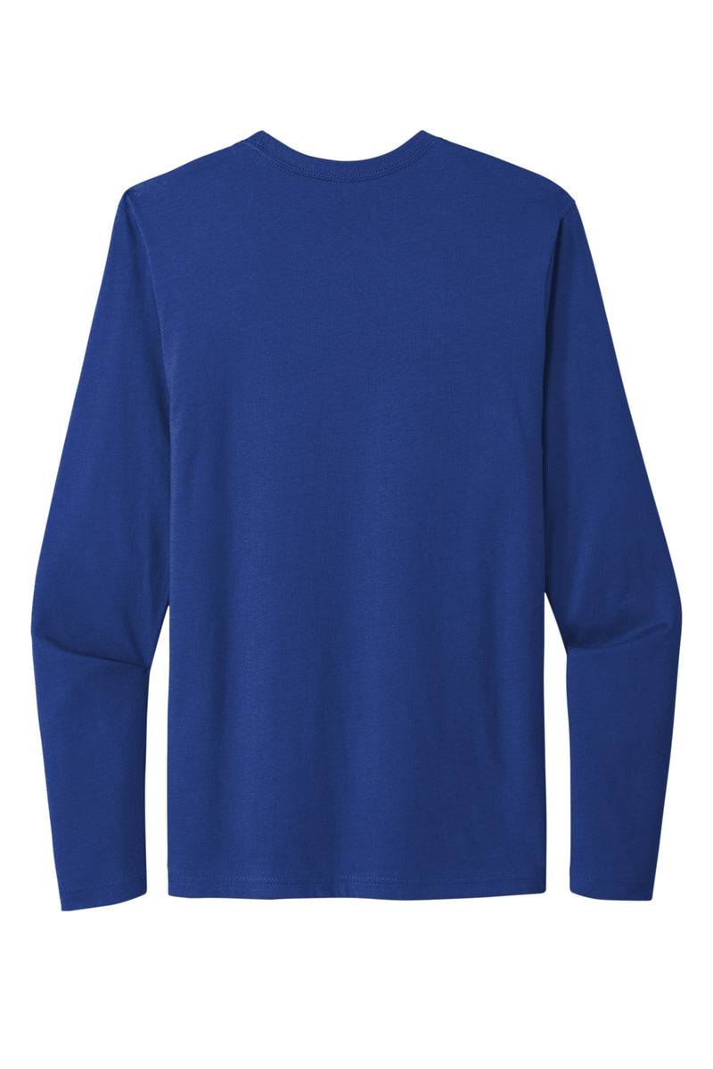 Next Level Apparel Cotton Long Sleeve Tee - Royal