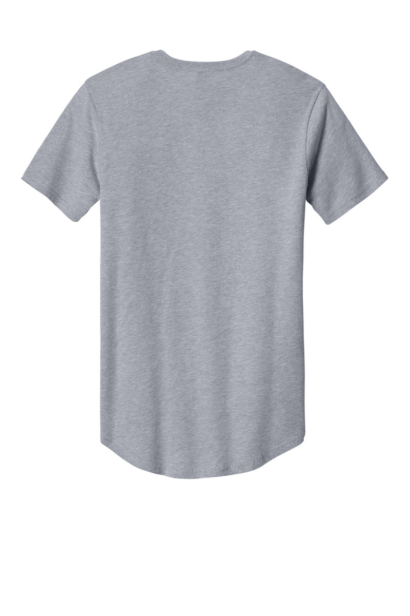 Next Level Apparel Cotton Long Body Tee - Heather Gray