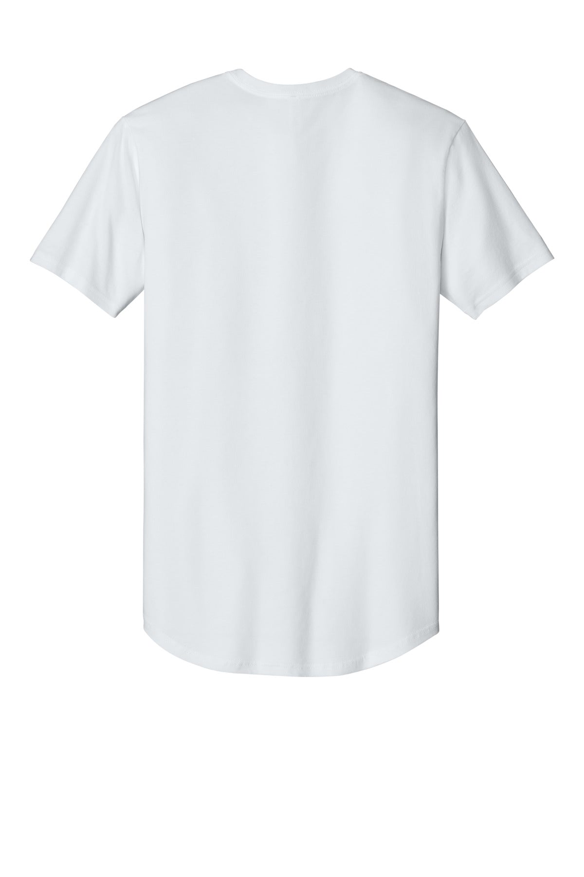 Next Level Apparel Cotton Long Body Tee - White