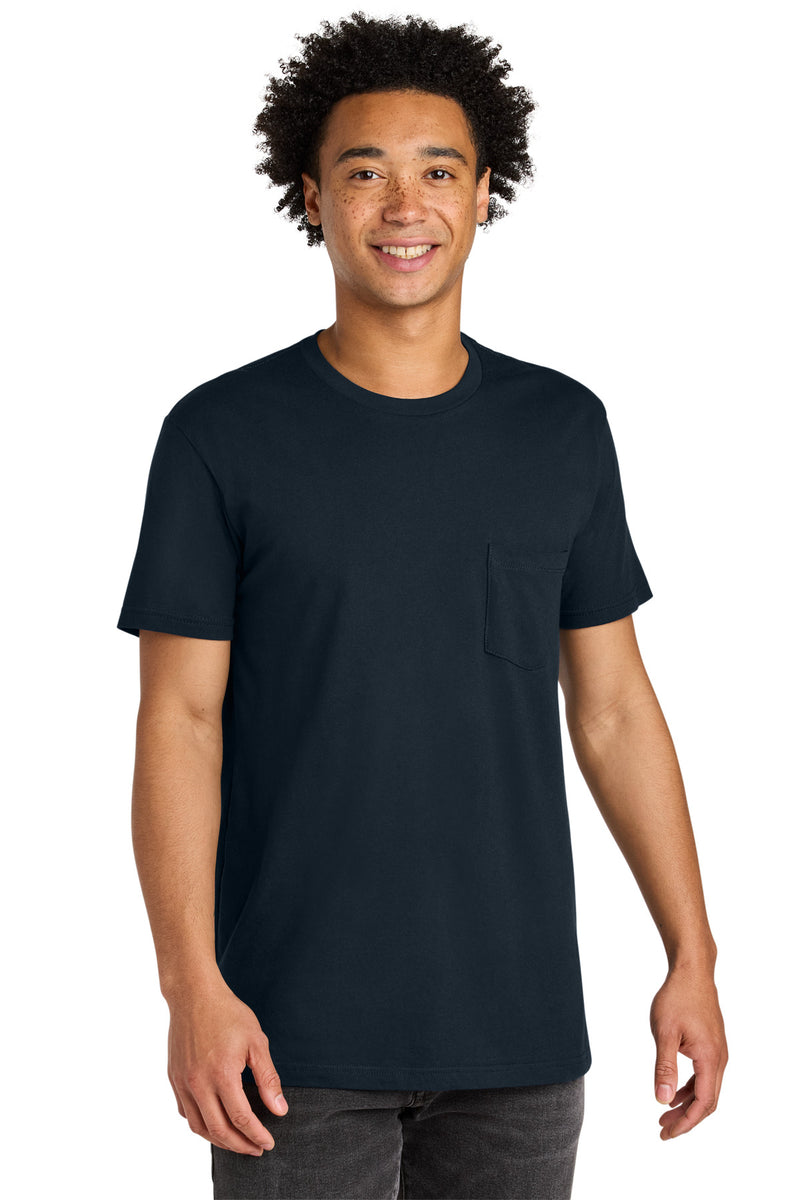 Next Level Apparel Cotton Pocket Tee - Midnight Navy
