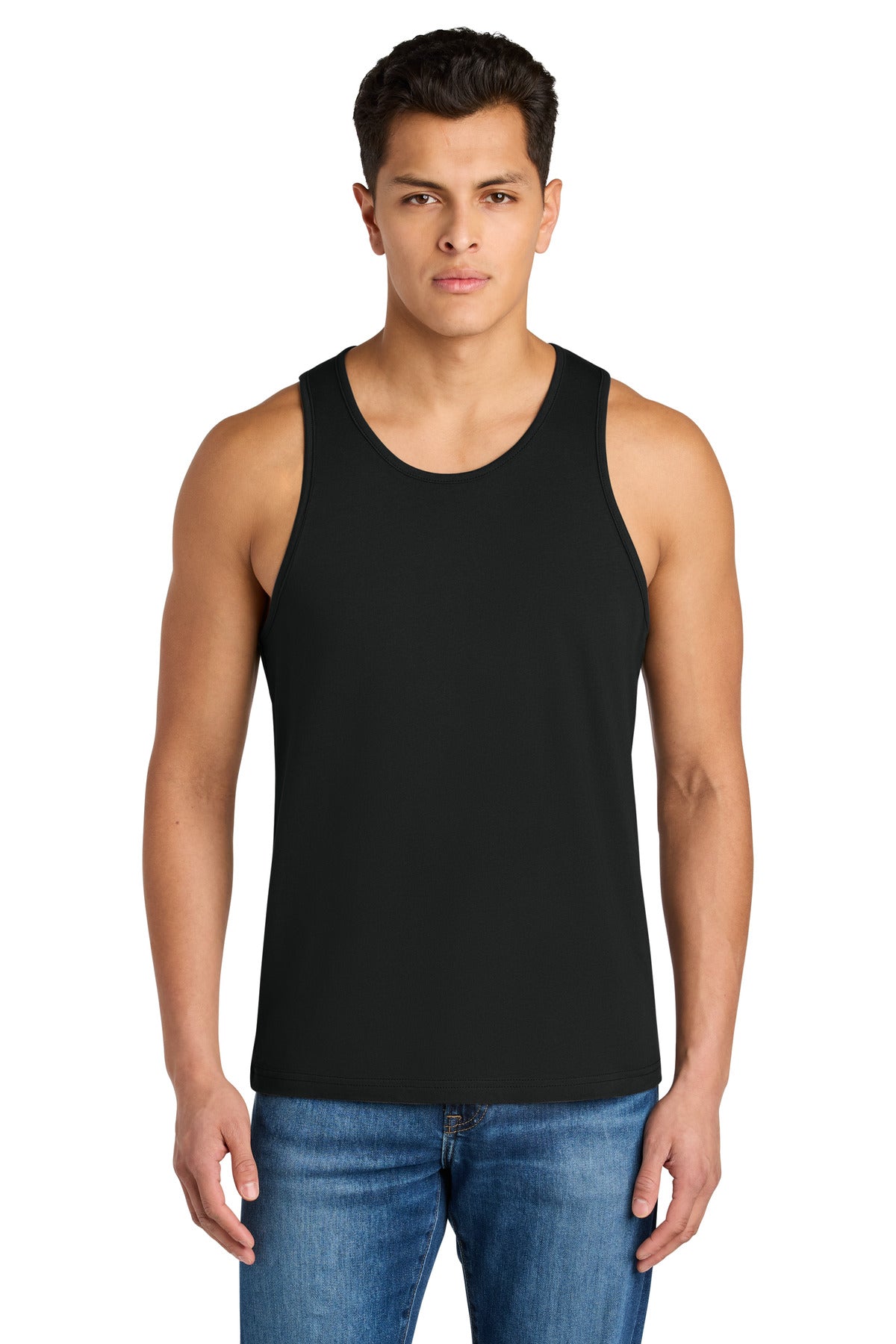 Next Level Apparel Cotton Muscle Tank - Black