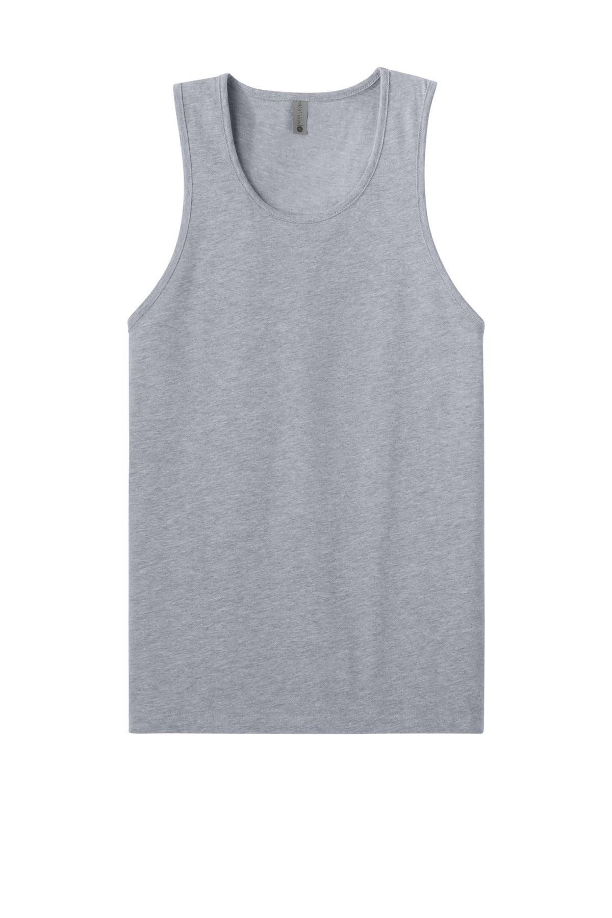 Next Level Apparel Cotton Muscle Tank - Heather Gray