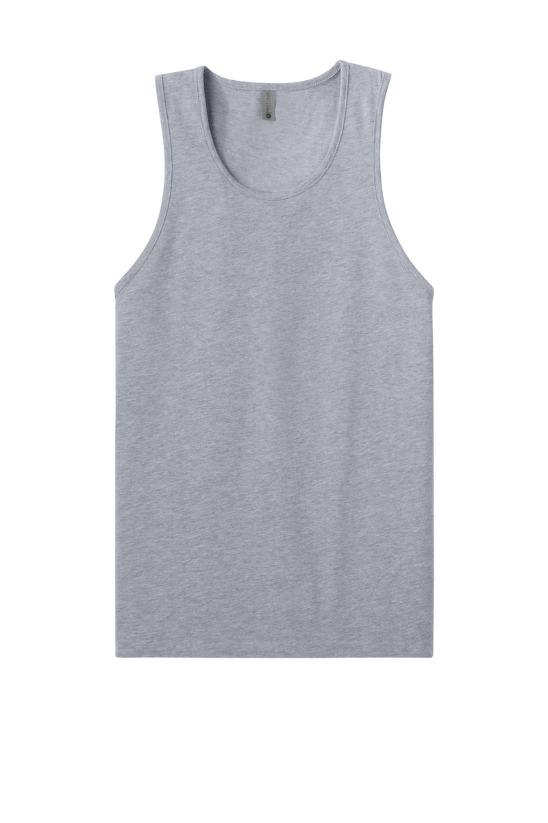 Next Level Apparel Cotton Muscle Tank - Heather Gray