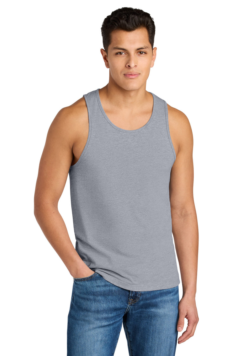 Next Level Apparel Cotton Muscle Tank - Heather Gray