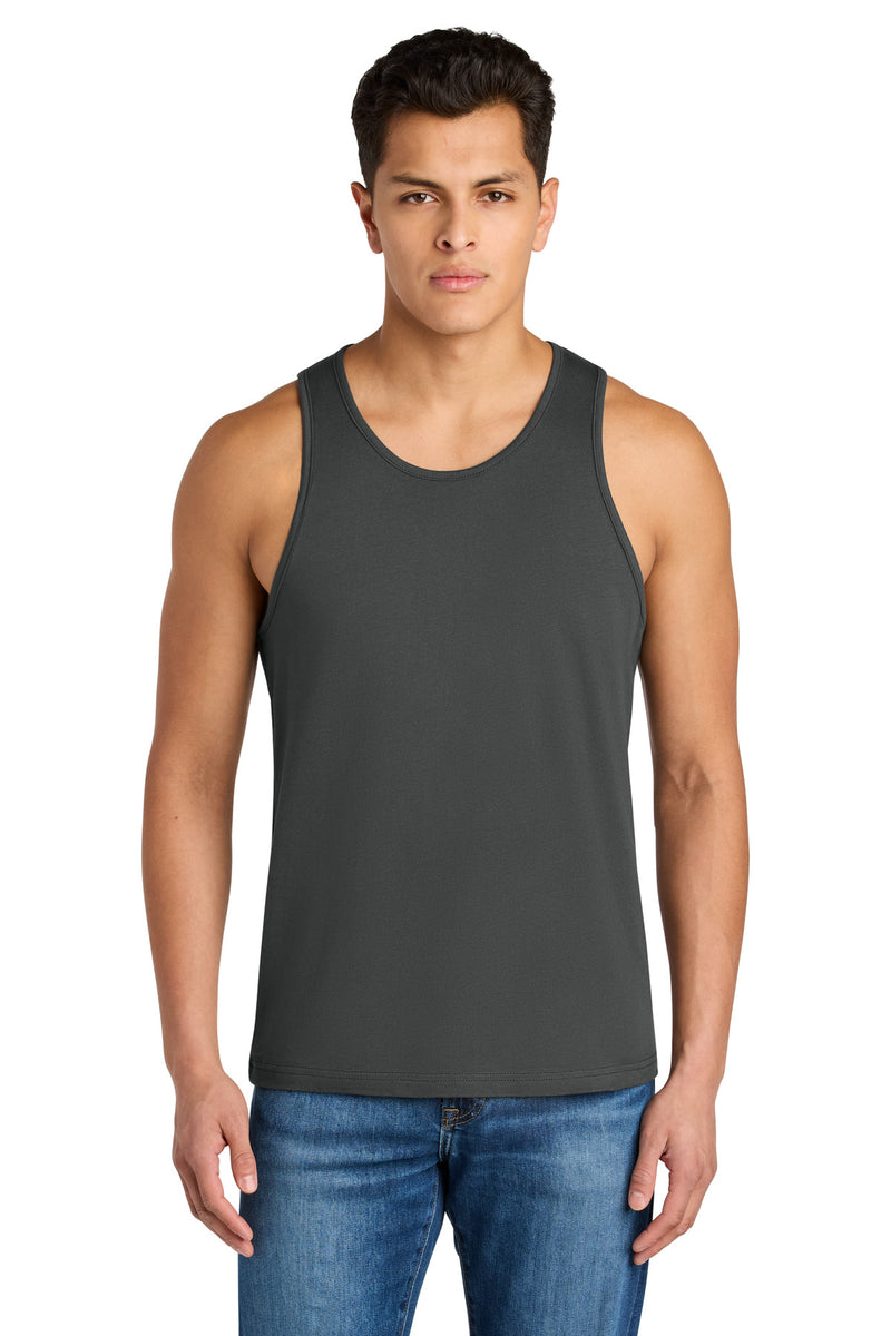 Next Level Apparel Cotton Muscle Tank - Heavy Metal