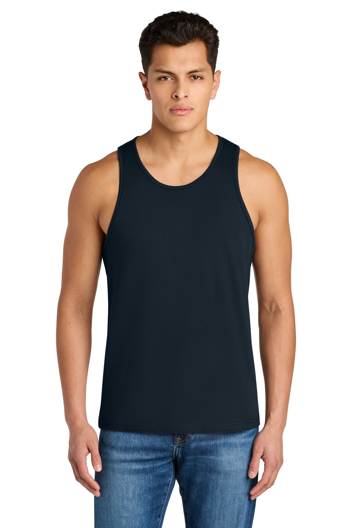 Next Level Apparel Cotton Muscle Tank - Midnight Navy