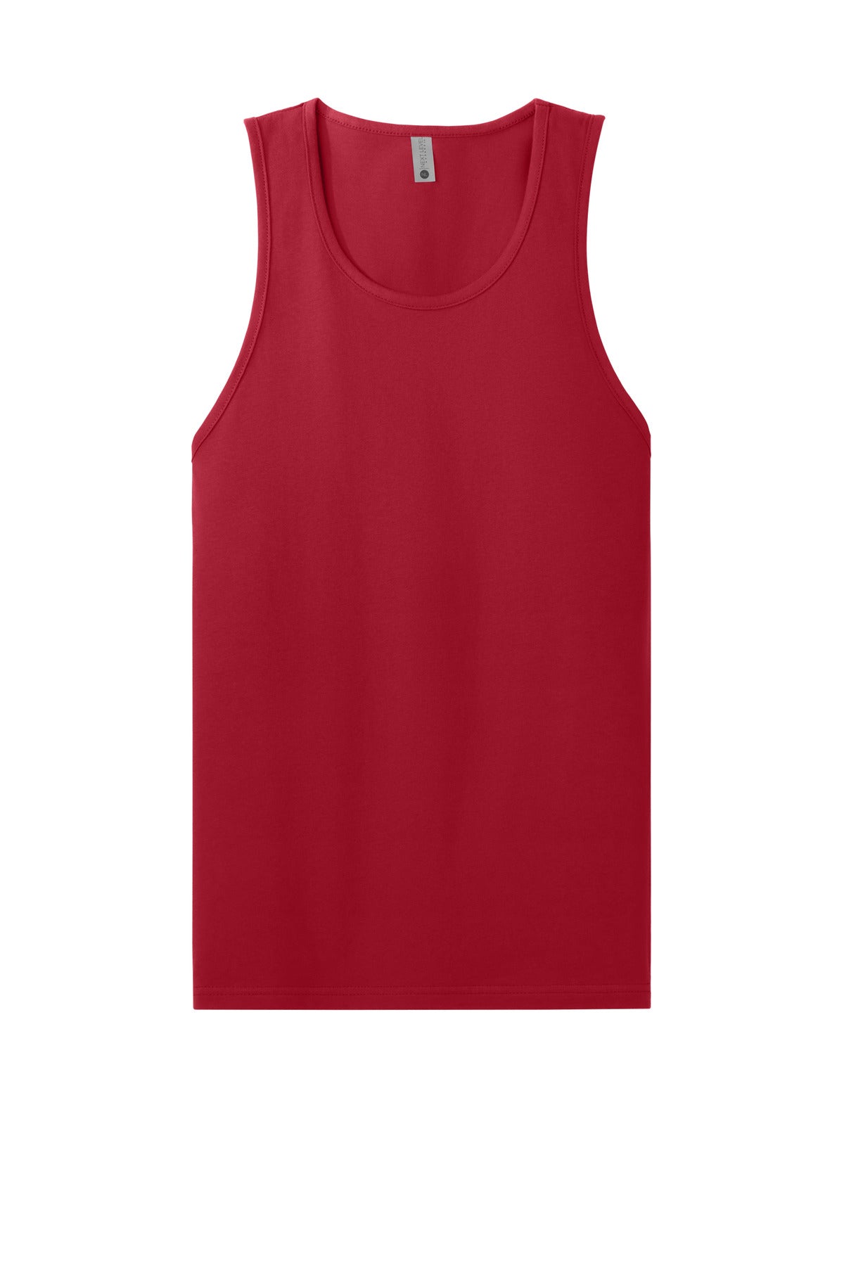 Next Level Apparel Cotton Muscle Tank - Red