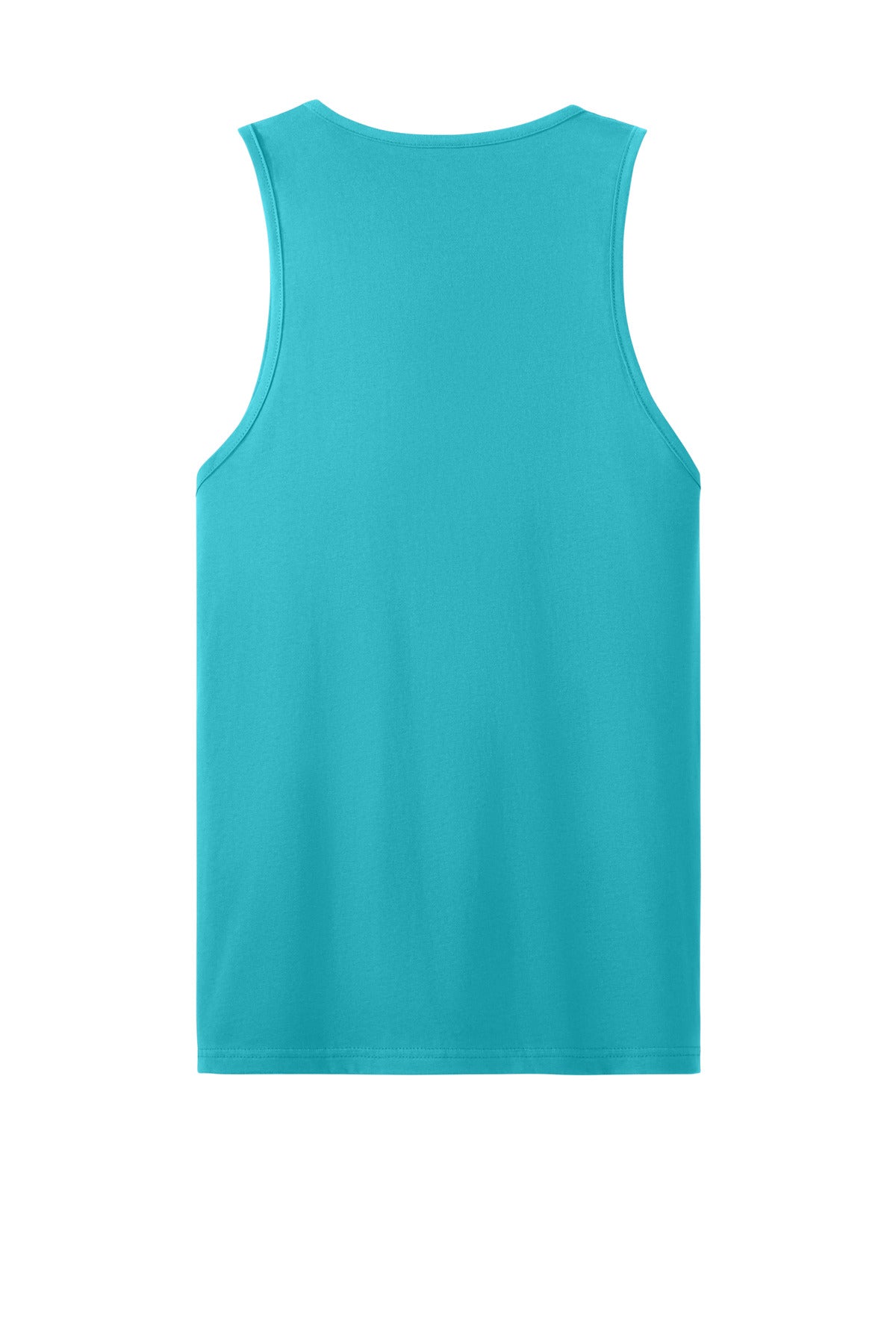 Next Level Apparel Cotton Muscle Tank - Tahiti Blue