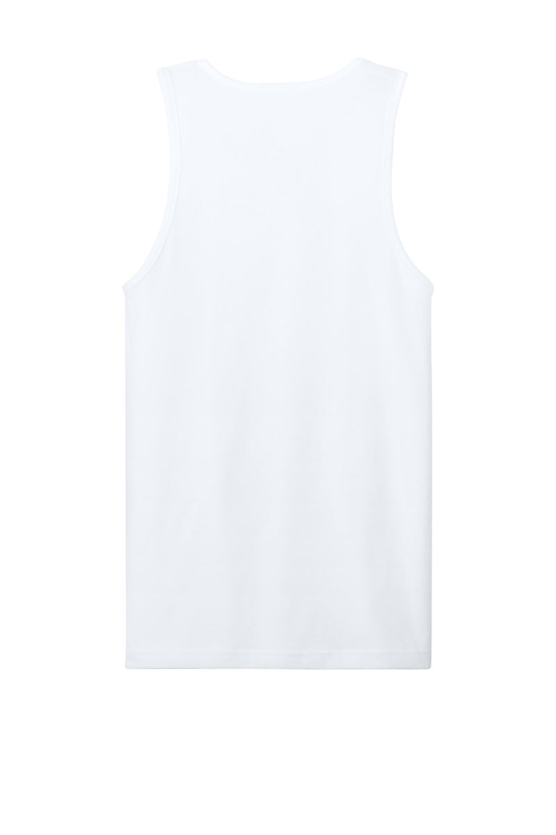 Next Level Apparel Cotton Muscle Tank - White