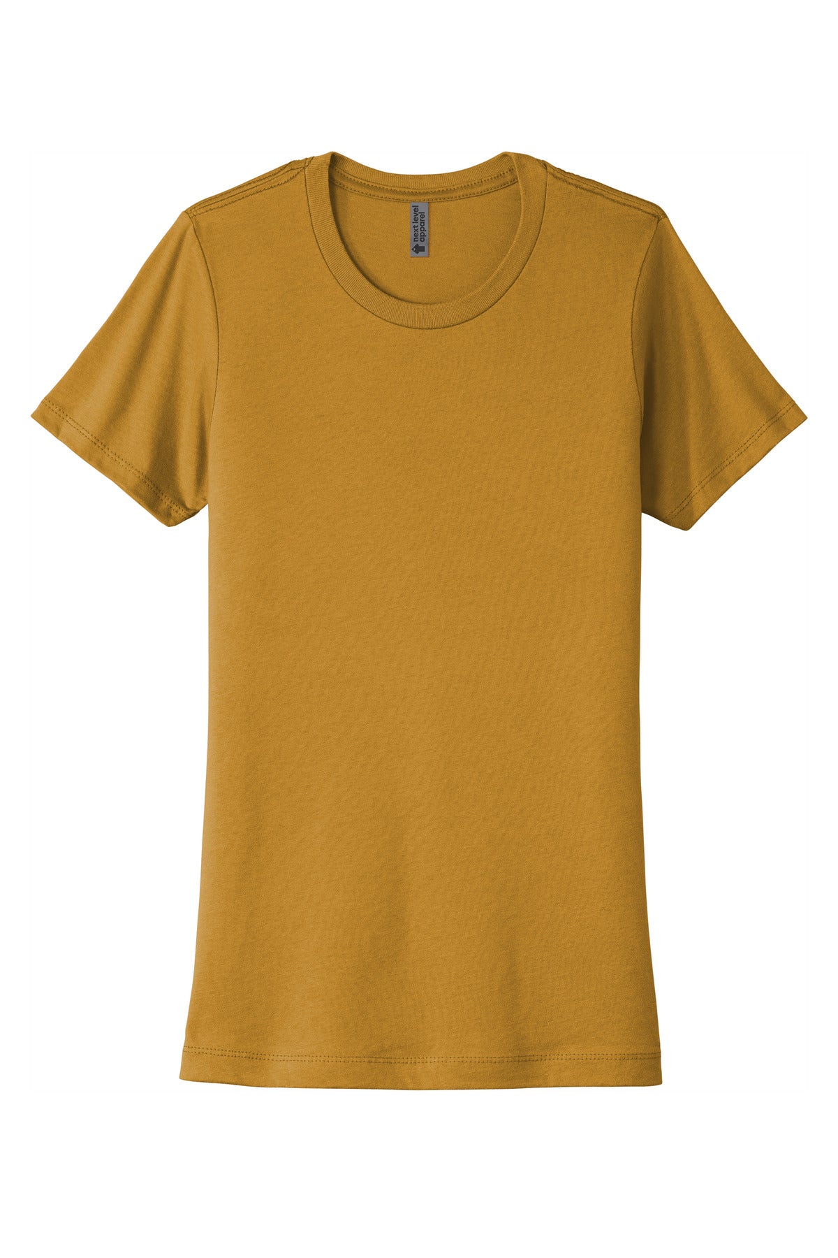 Next Level Apparel Women's Cotton Tee - Antique Gold