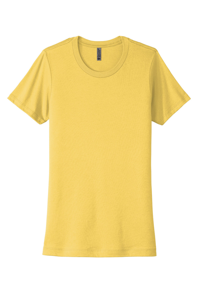 Next Level Apparel Women's Cotton Tee - Banana Cream