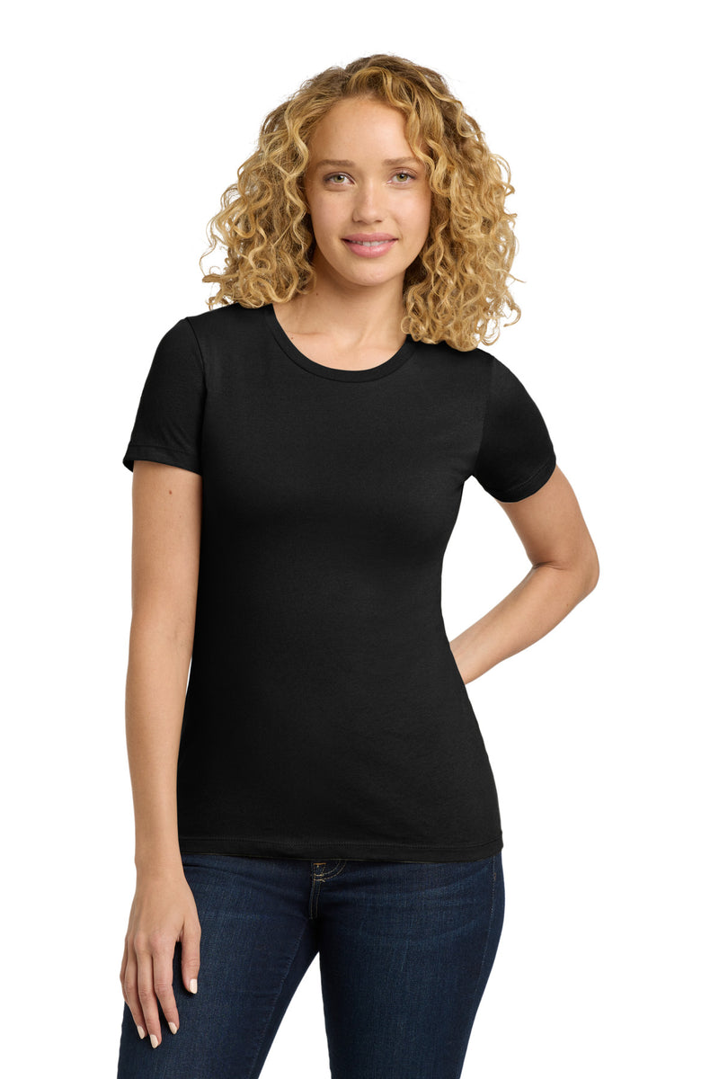 Next Level Apparel Women's Cotton Tee - Black