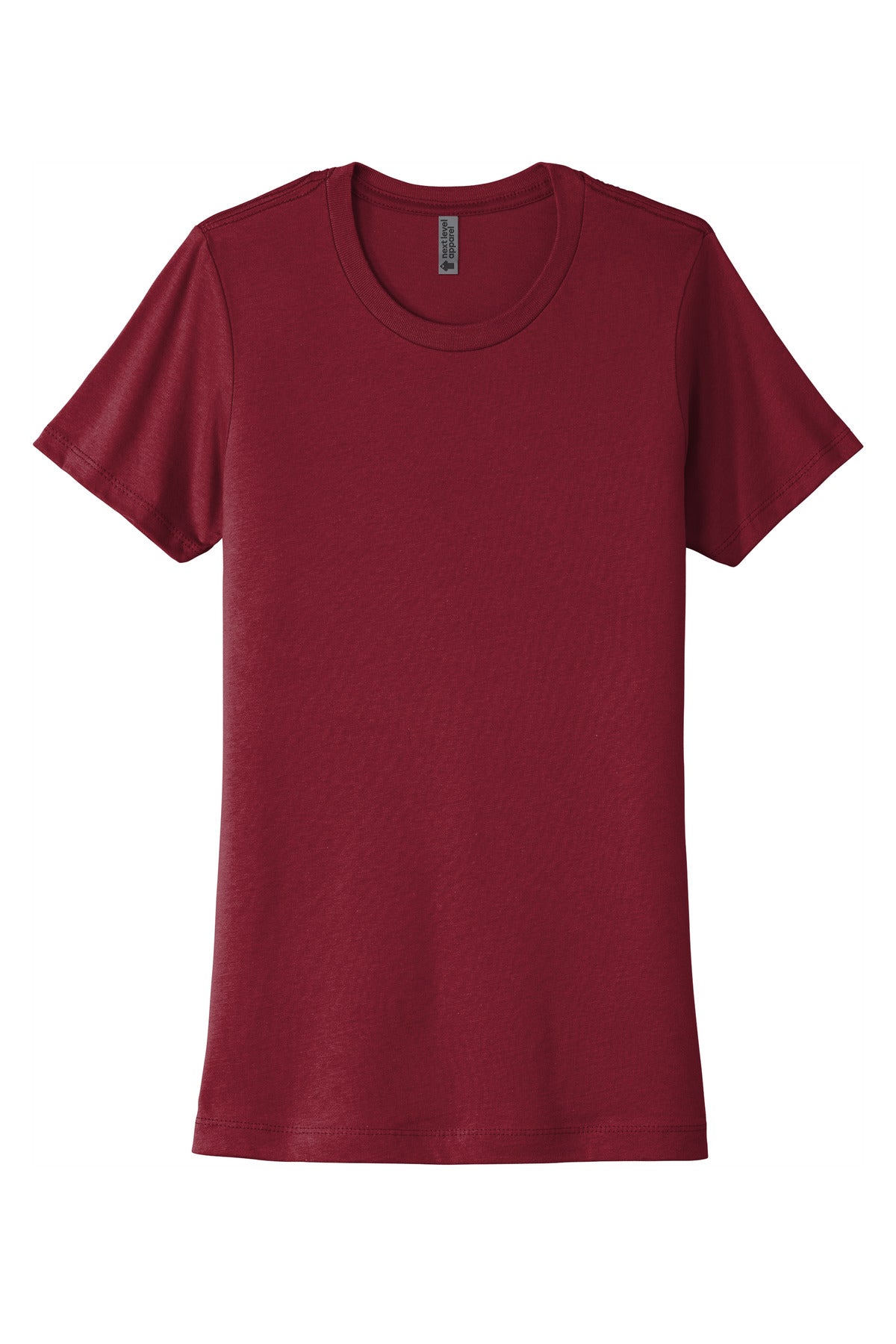 Next Level Apparel Women's Cotton Tee - Cardinal