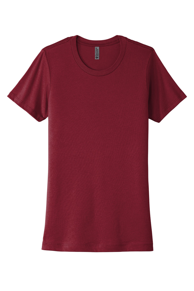 Next Level Apparel Women's Cotton Tee - Cardinal