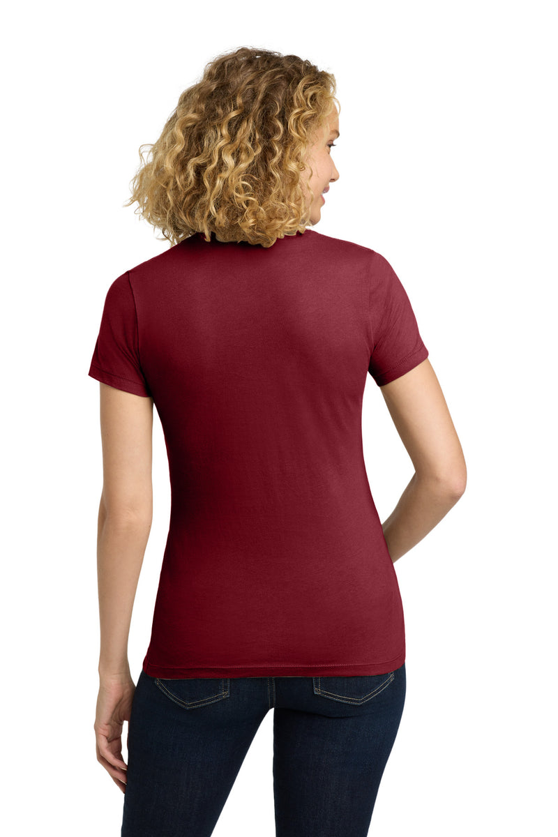 Next Level Apparel Women's Cotton Tee - Cardinal