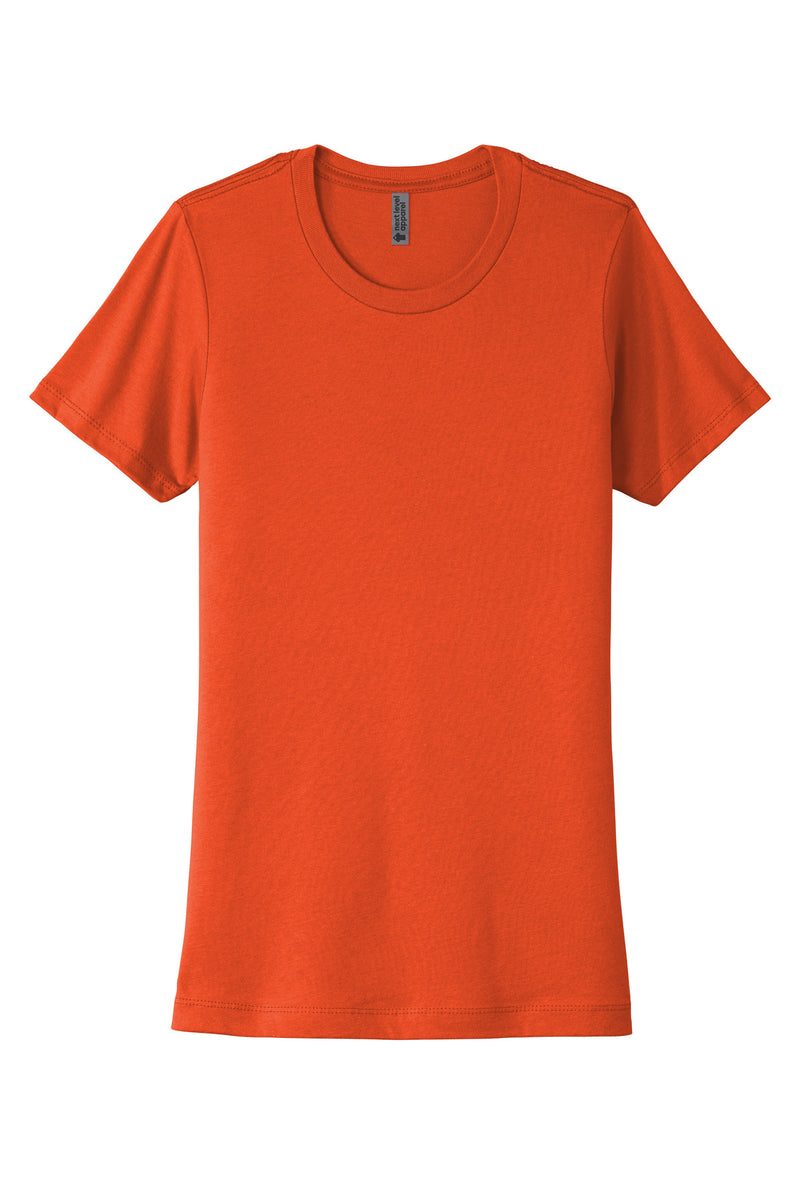 Next Level Apparel Women's Cotton Tee - Classic Orange