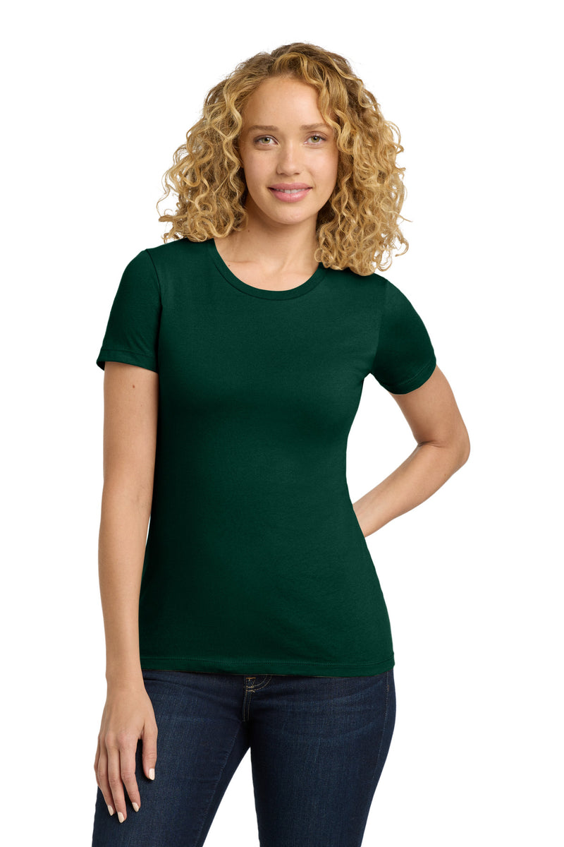 Next Level Apparel Women's Cotton Tee - Forest Green