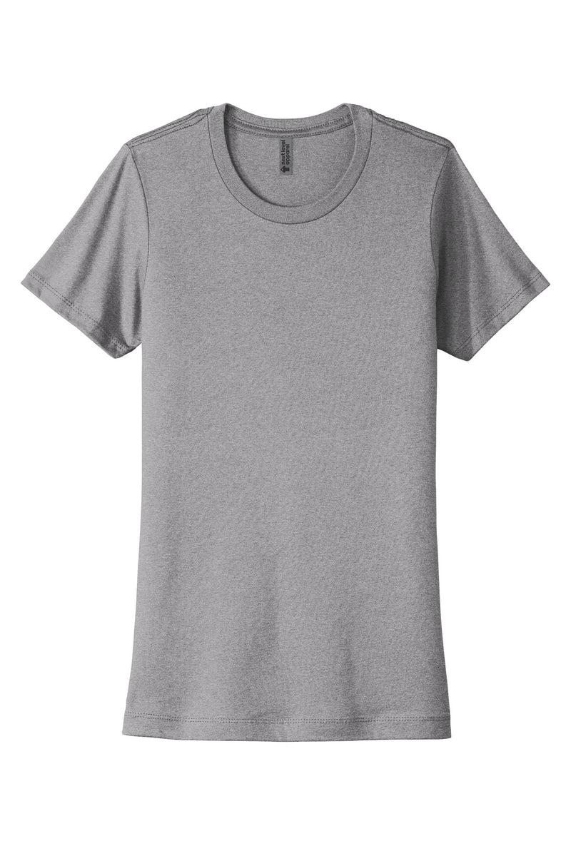 Next Level Apparel Women's Cotton Tee - Heather Gray