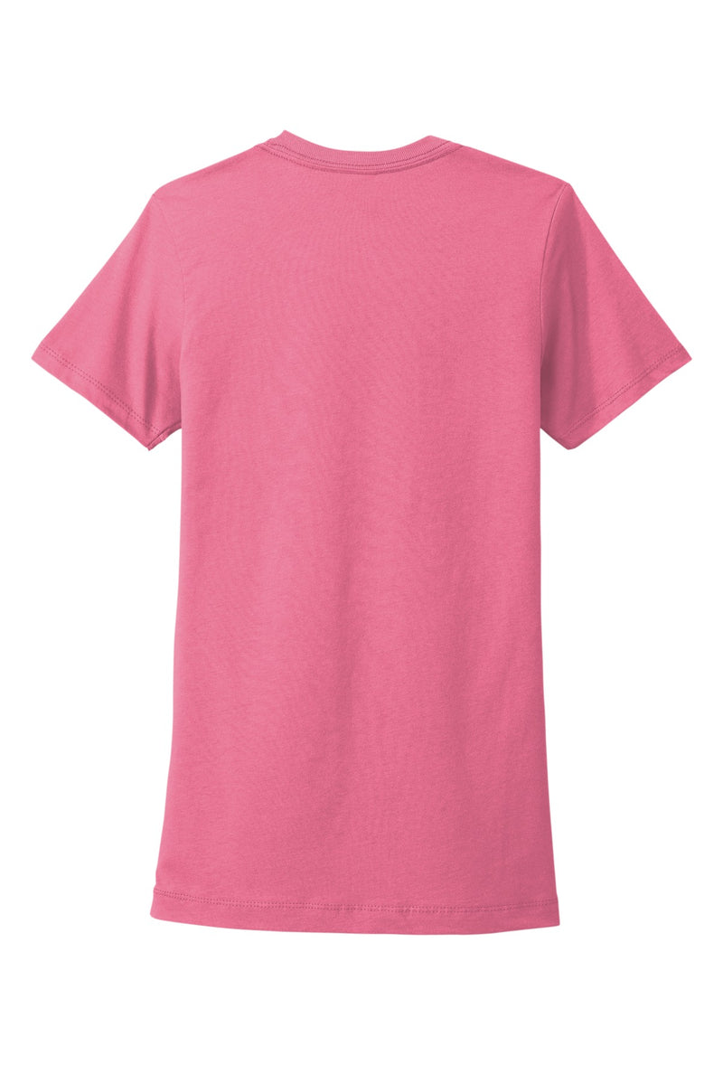 Next Level Apparel Women's Cotton Tee - Hot Pink