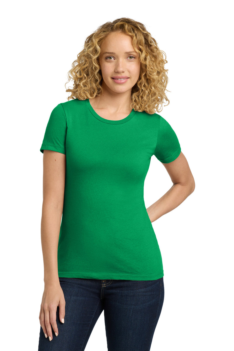 Next Level Apparel Women's Cotton Tee - Kelly Green
