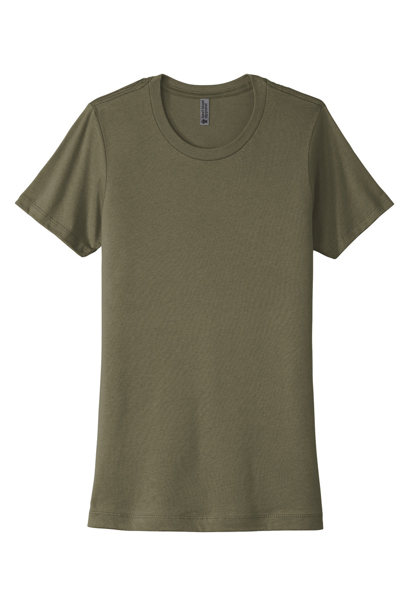 Next Level Apparel Women's Cotton Tee - Light Olive
