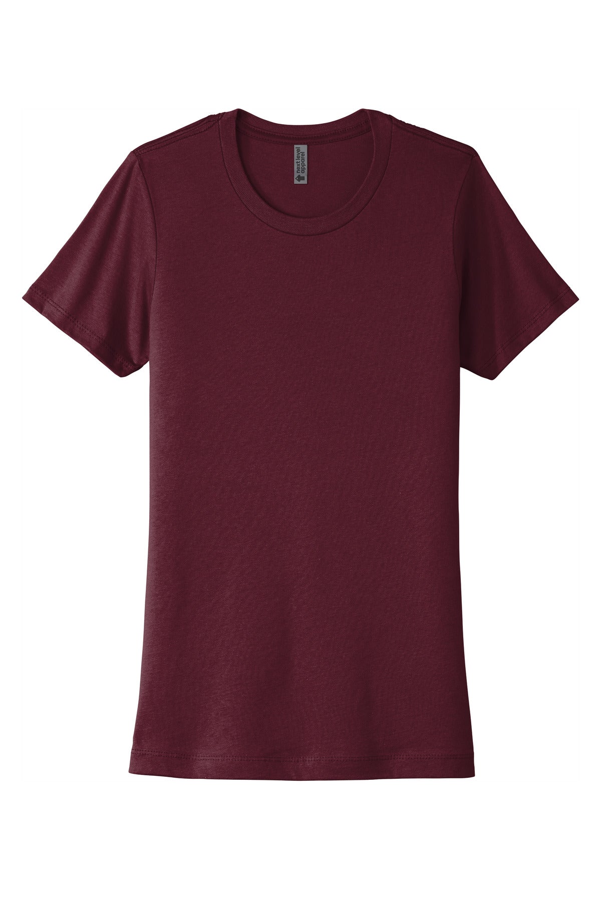 Next Level Apparel Women's Cotton Tee - Maroon