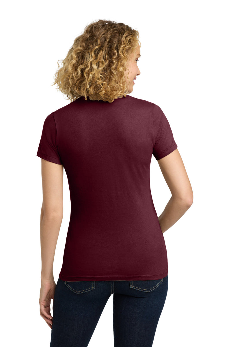 Next Level Apparel Women's Cotton Tee - Maroon