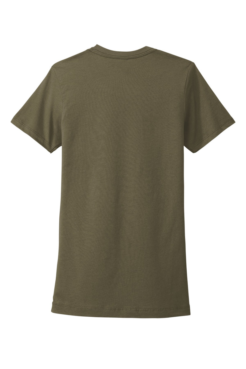 Next Level Apparel Women's Cotton Tee - Military Green