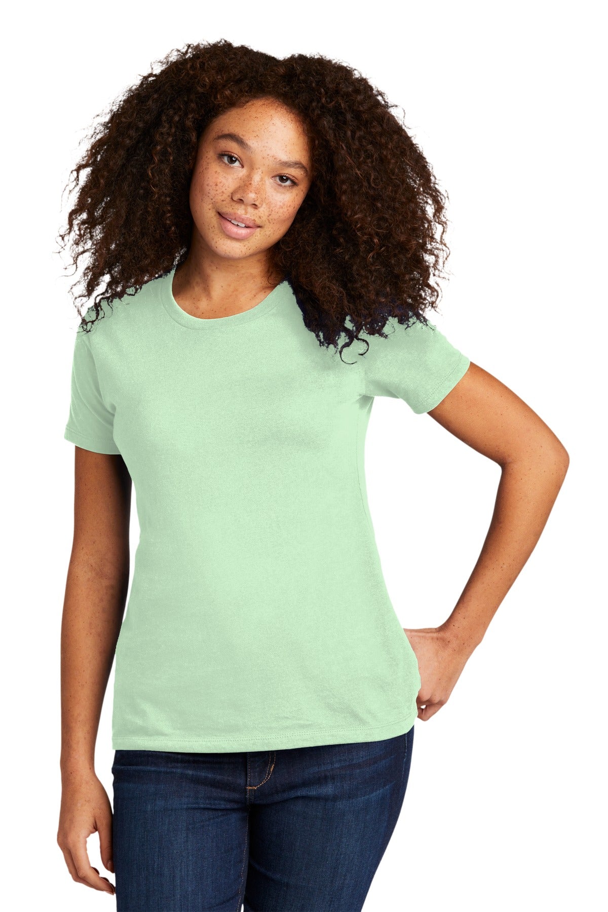 Next Level Apparel Women's Cotton Tee - Mint