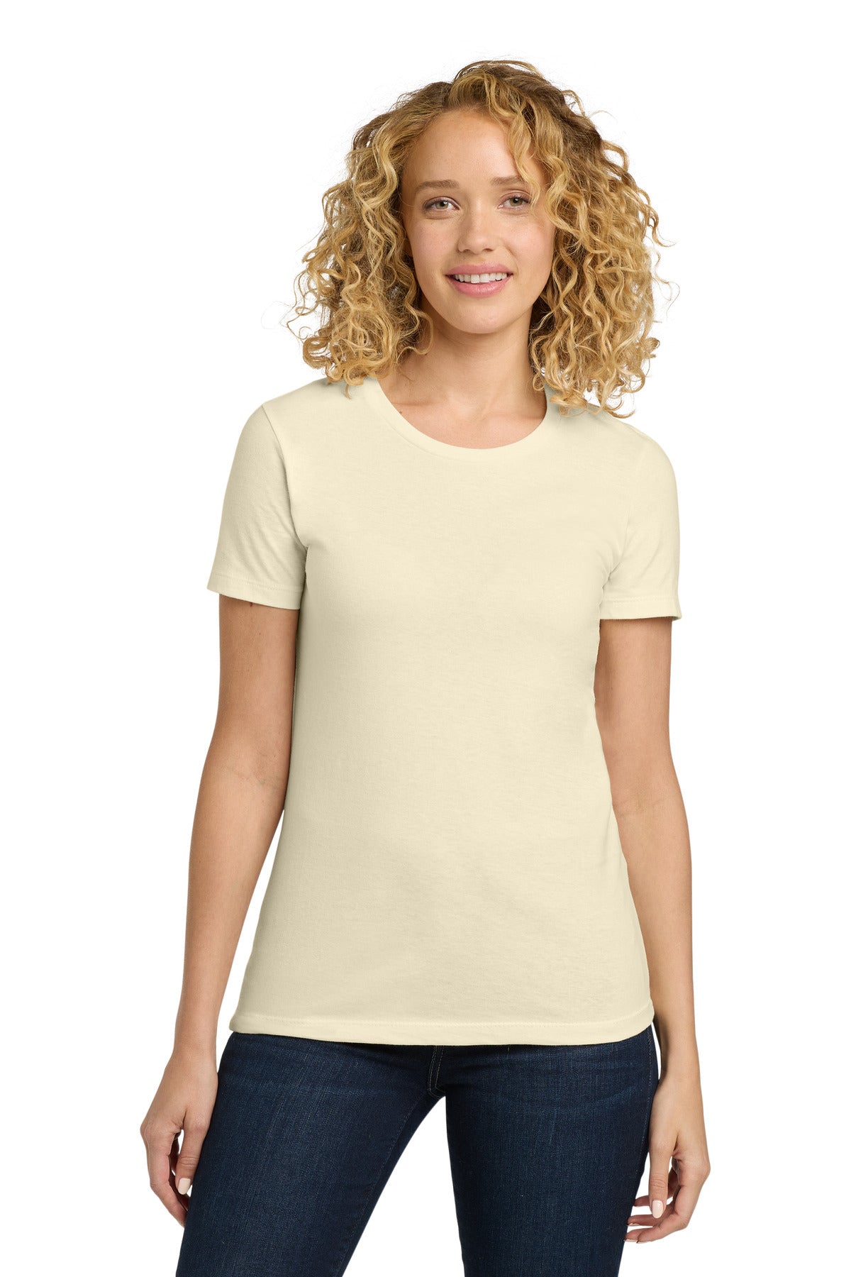 Next Level Apparel Women's Cotton Tee - Natural