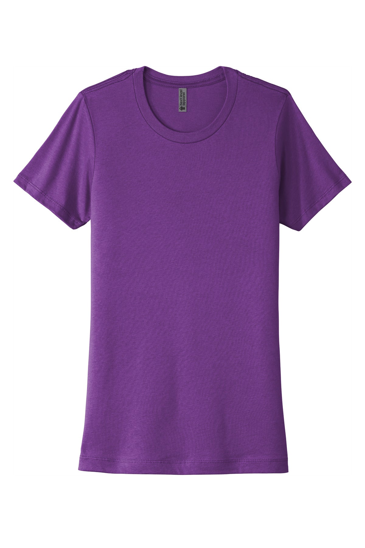 Next Level Apparel Women's Cotton Tee - Purple Berry