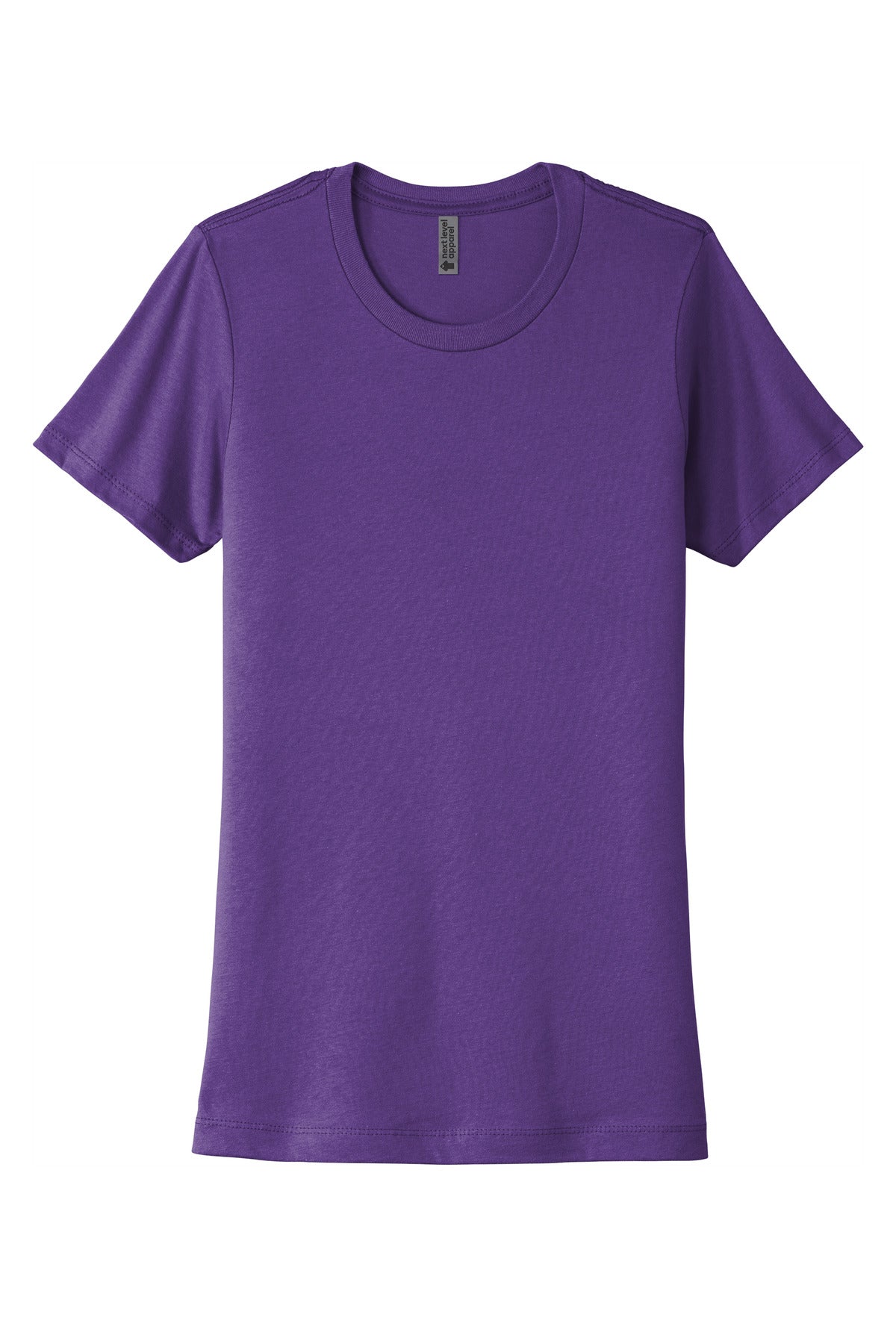 Next Level Apparel Women's Cotton Tee - Purple Rush
