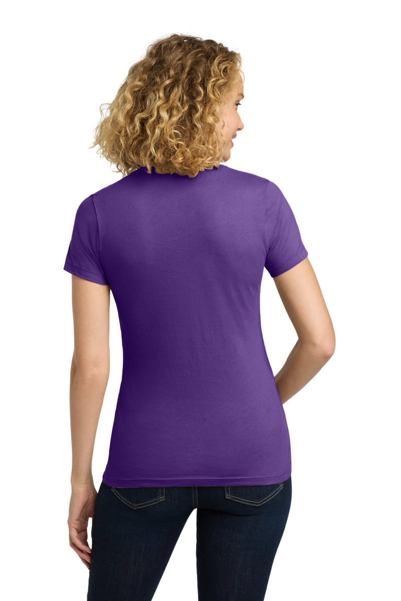 Next Level Apparel Women's Cotton Tee - Purple Rush
