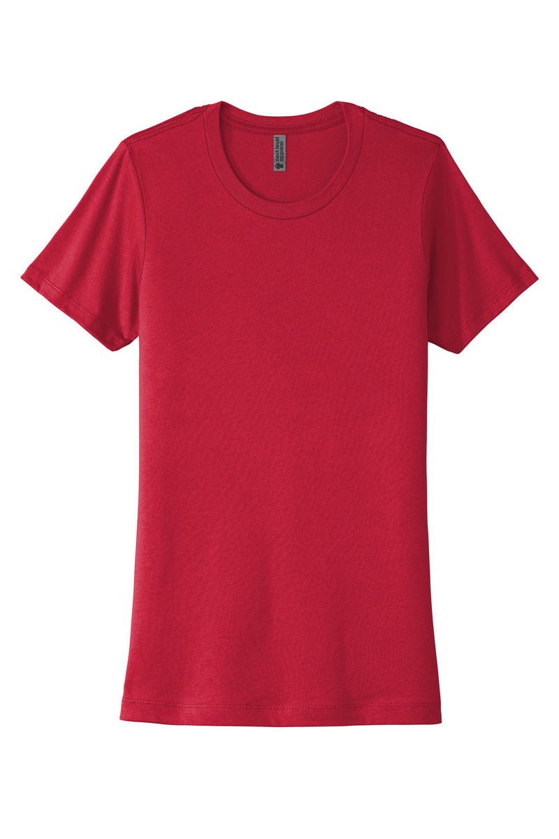 Next Level Apparel Women's Cotton Tee - Red