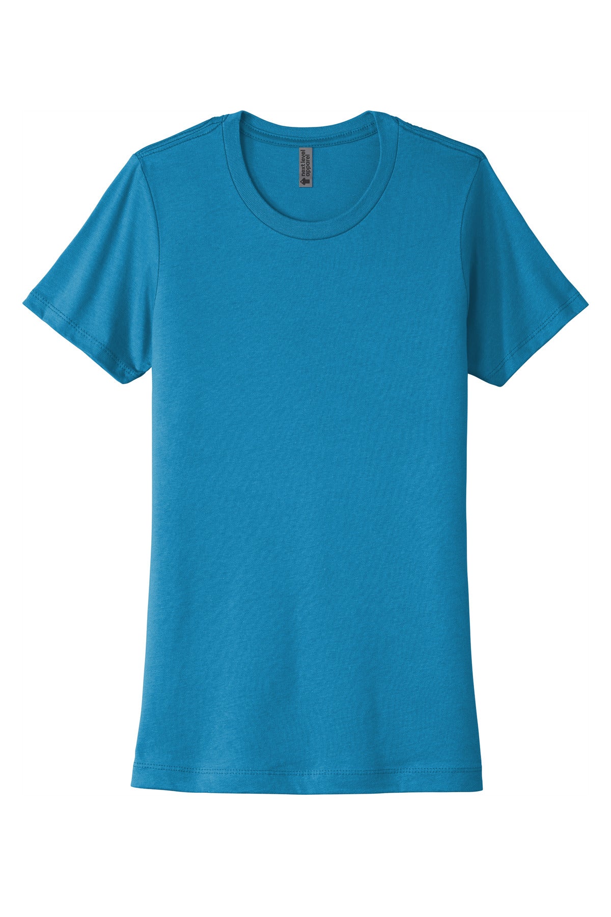 Next Level Apparel Women's Cotton Tee - Turquoise