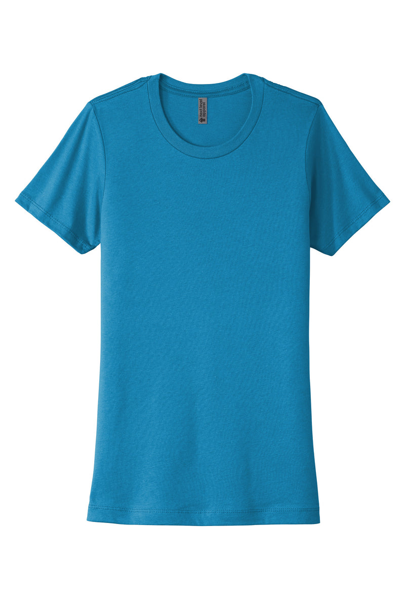 Next Level Apparel Women's Cotton Tee - Turquoise