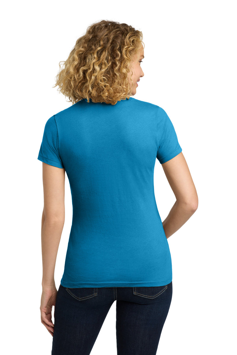 Next Level Apparel Women's Cotton Tee - Turquoise