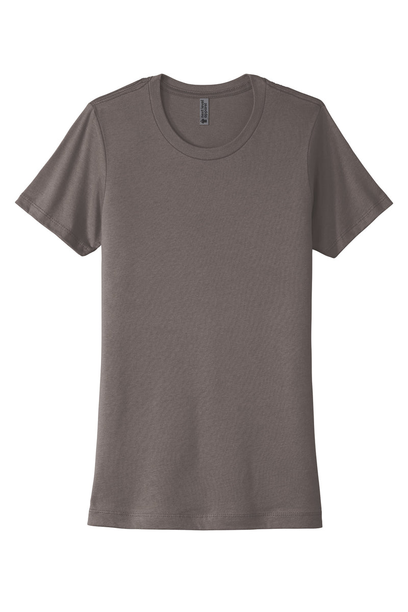 Next Level Apparel Women's Cotton Tee - Warm Gray