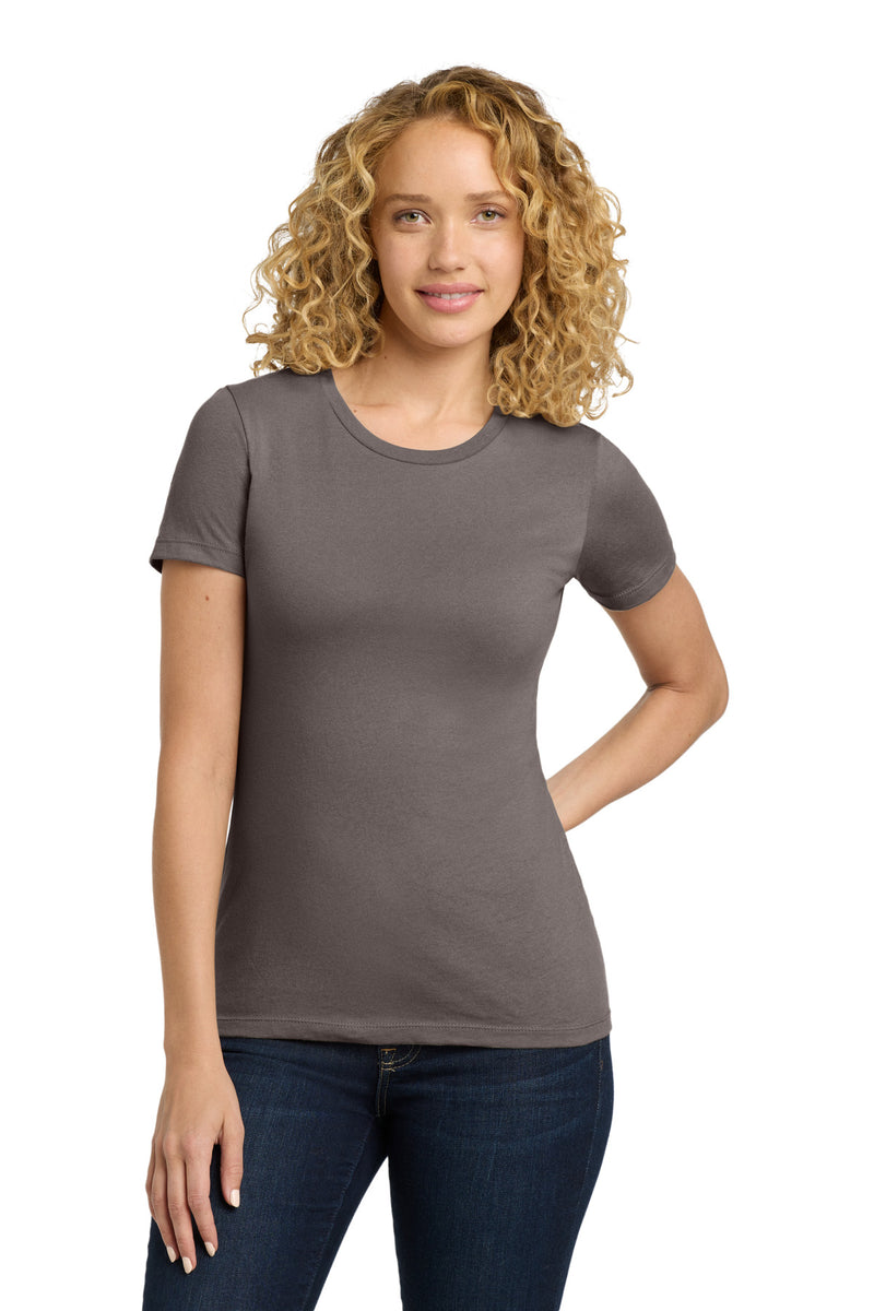 Next Level Apparel Women's Cotton Tee - Warm Gray