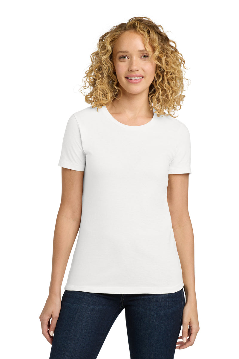 Next Level Apparel Women's Cotton Tee - White