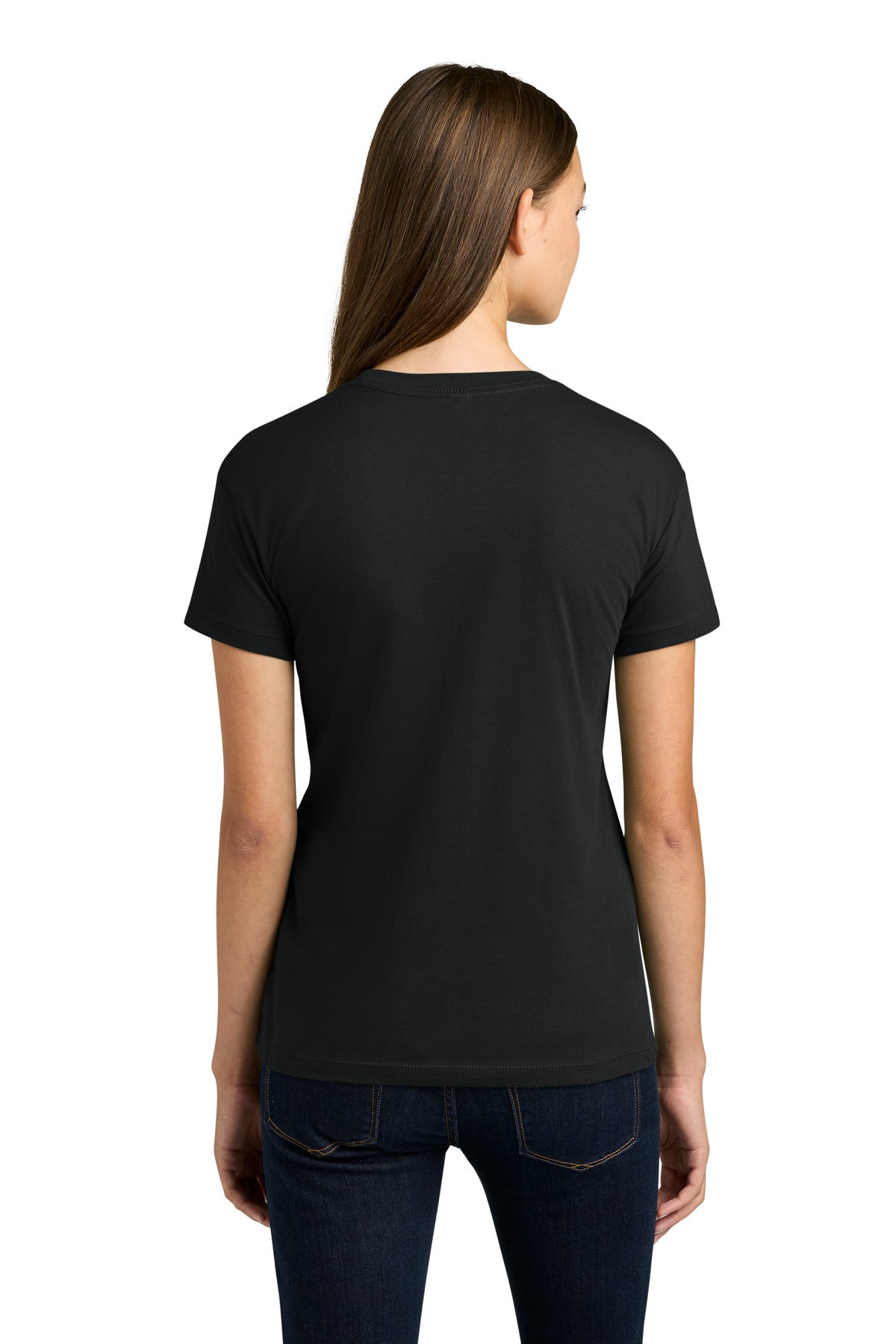 Next Level Apparel Women's Cotton Relaxed Tee - Black