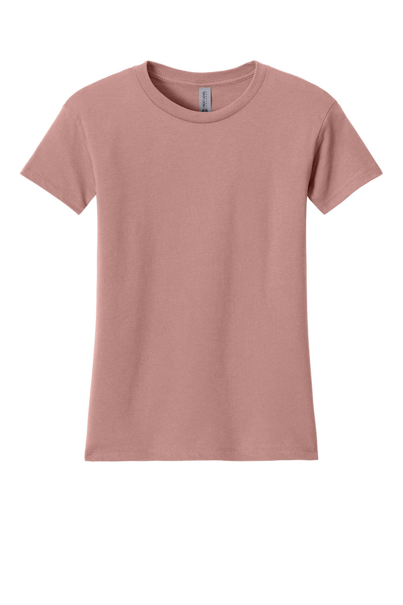 Next Level Apparel Women's Cotton Relaxed Tee - Desert Pink