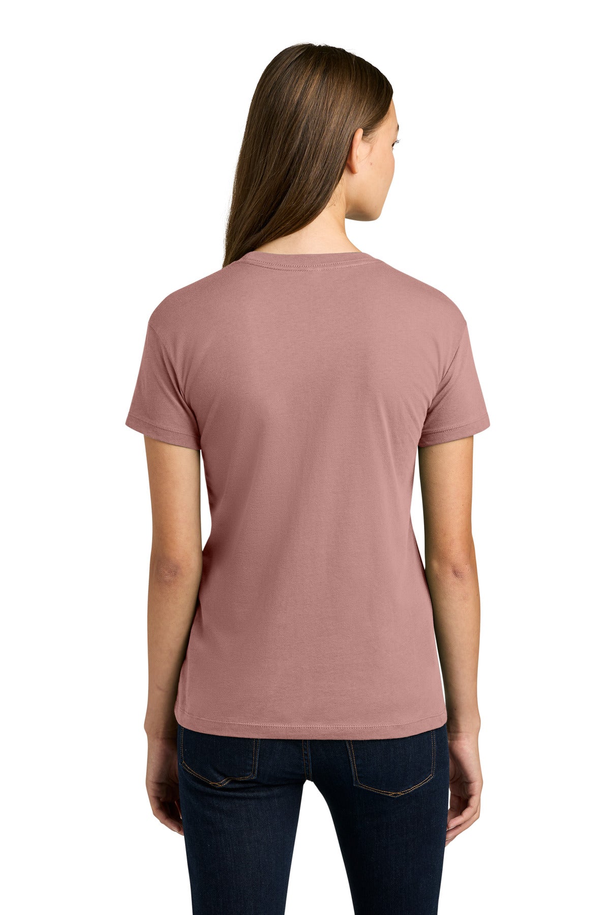 Next Level Apparel Women's Cotton Relaxed Tee - Desert Pink