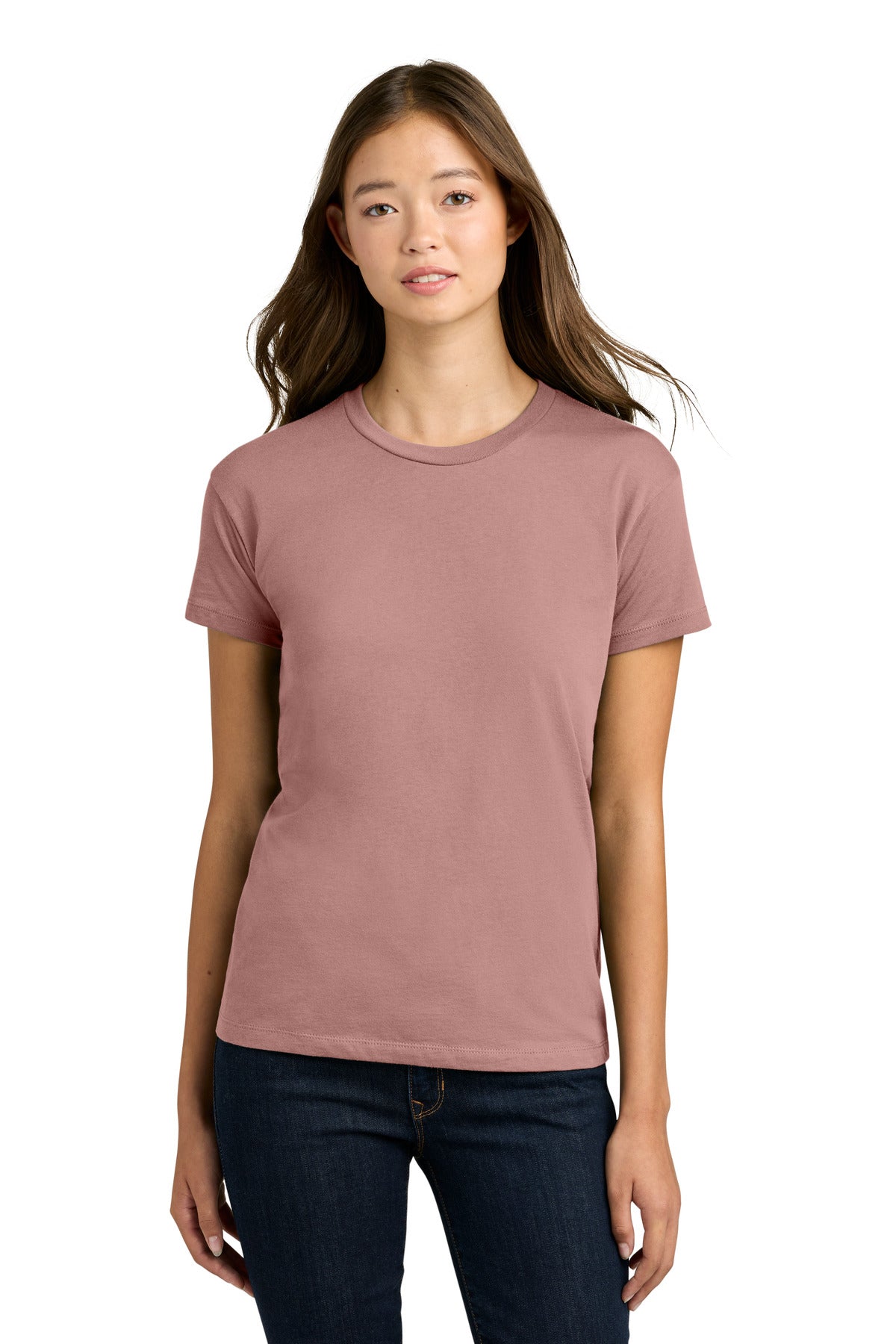 Next Level Apparel Women's Cotton Relaxed Tee - Desert Pink