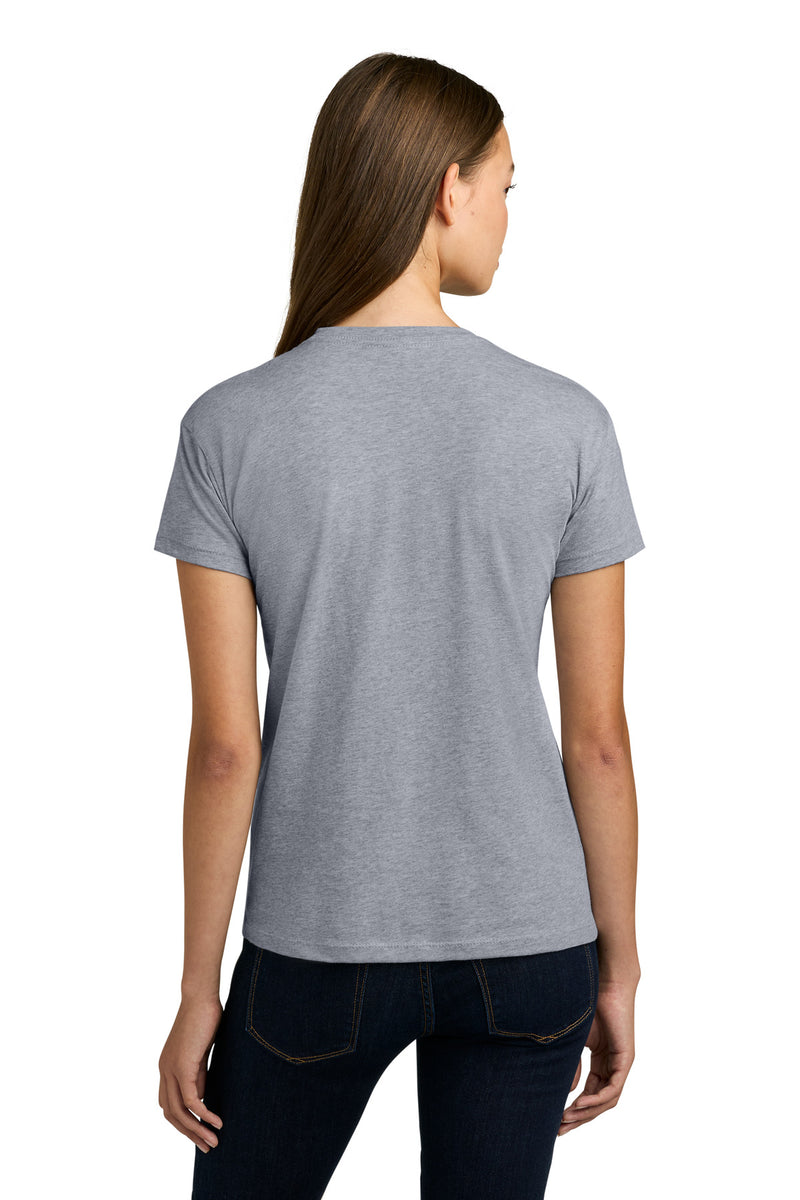 Next Level Apparel Women's Cotton Relaxed Tee - Heather Gray