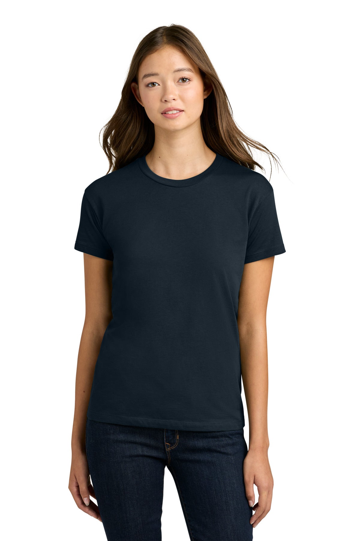 Next Level Apparel Women's Cotton Relaxed Tee - Midnight Navy