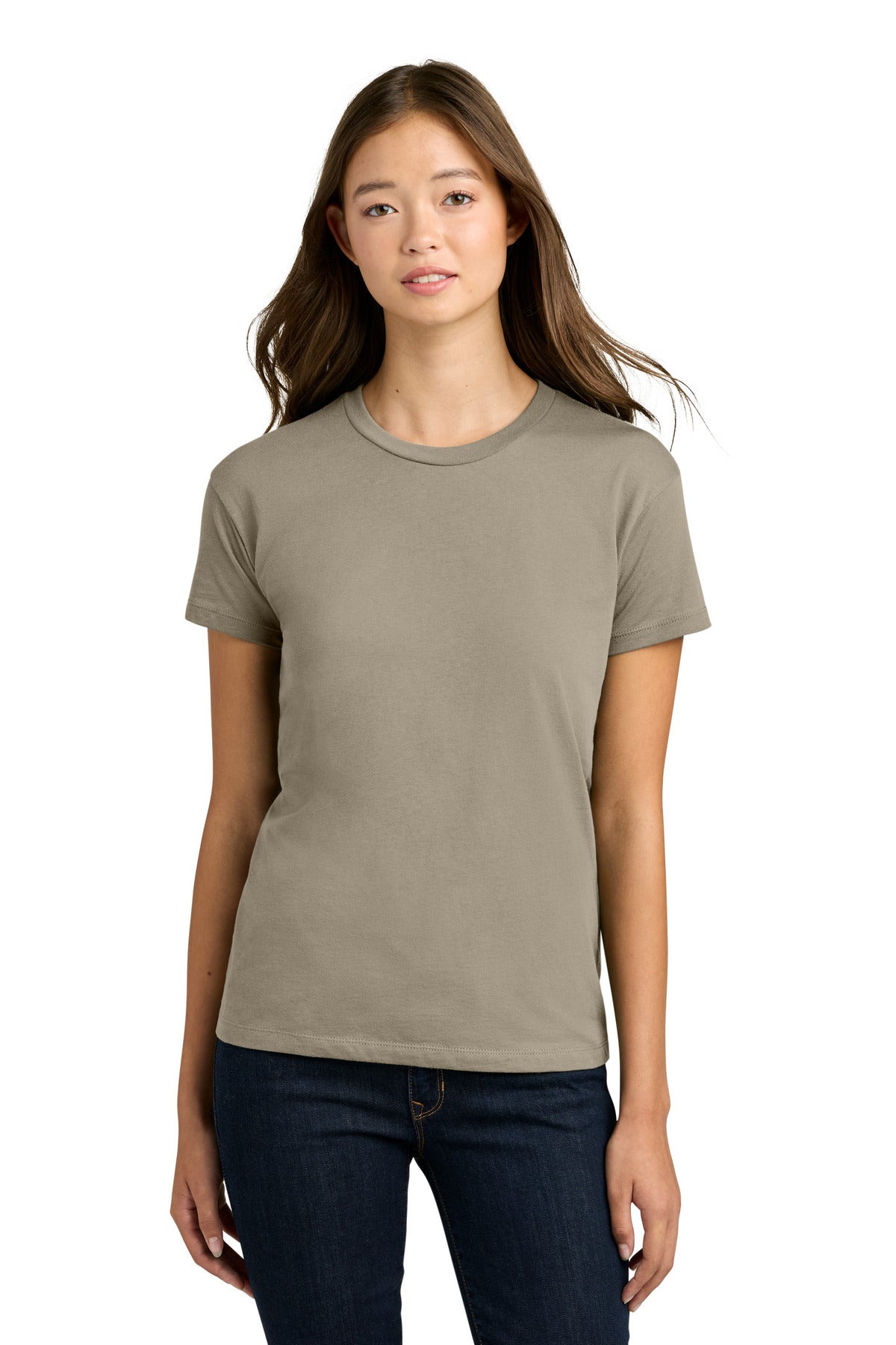 Next Level Apparel Women's Cotton Relaxed Tee - Tan