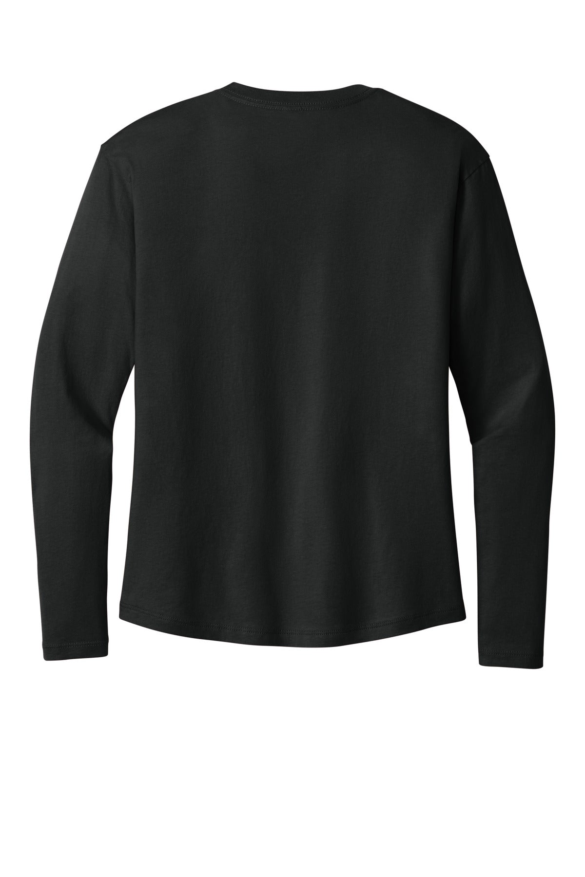 Next Level Apparel Women's Cotton Relaxed Long Sleeve Tee - Black