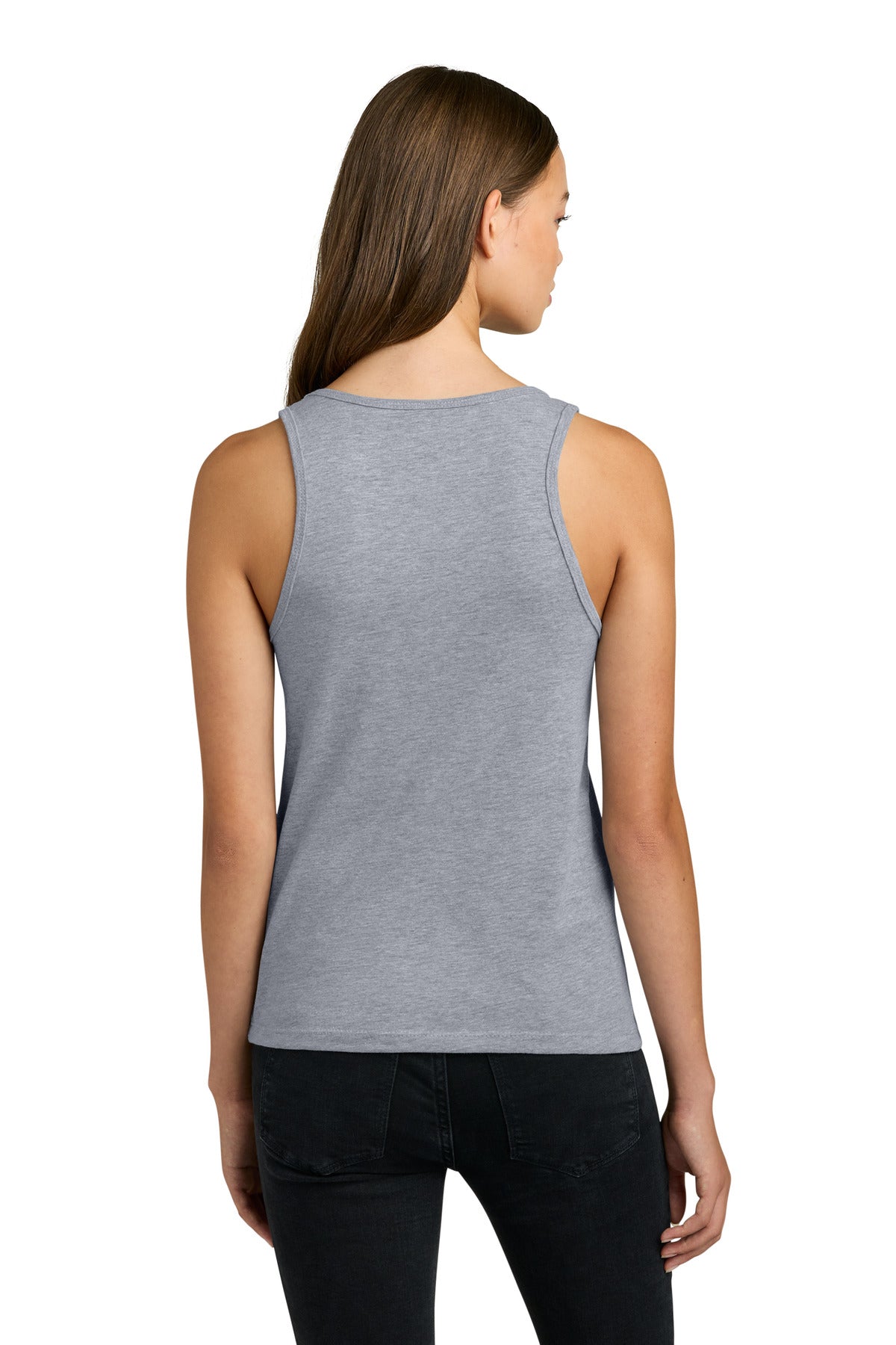 Next Level Apparel Women's Cotton Tank - Heather Gray